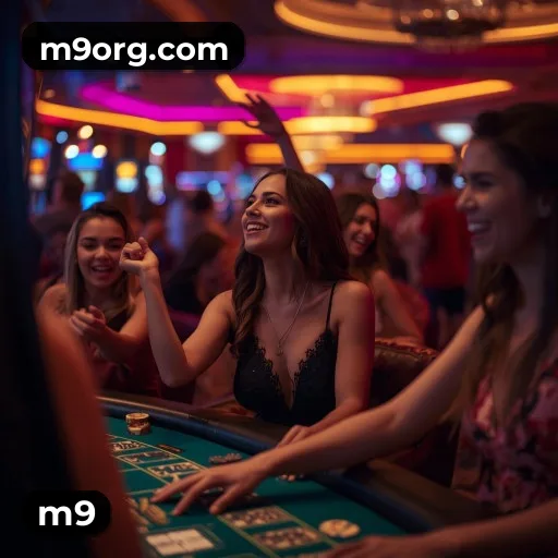 m9 App live casino and cashier access on mobile
